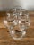 Transparent 1960s Vintage Roly Poly Silver Rimmed Martini Glasses in the Style of Dorothy Thorpe-Set of 6 For Sale - Image 8 of 11