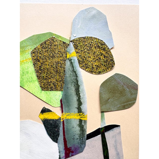 "Magic Still Exists 1" Original Mixed-Media Collage on Paper by Zac Woodiel For Sale In Little Rock - Image 6 of 8