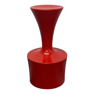 Bruno Houssin "Hic" Lipstick Red Barstool for Soca, France For Sale