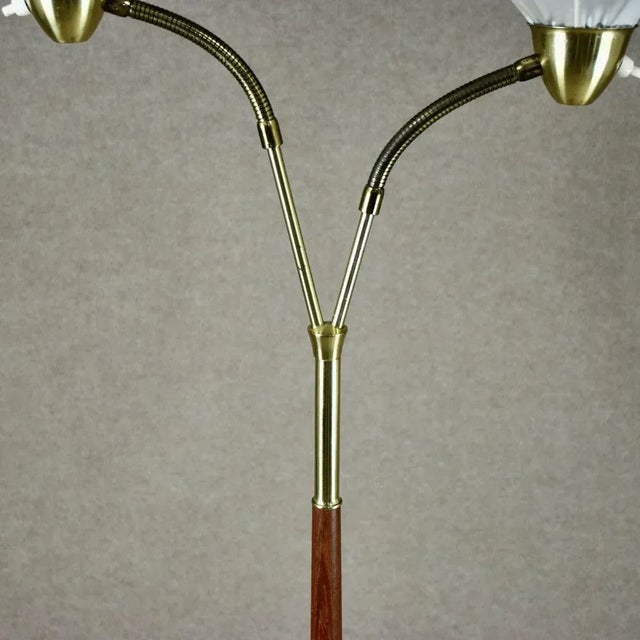 Swedish Floor Lamp from MAE, Möllers Luminaire Eskilstuna, 1950s For Sale - Image 4 of 11