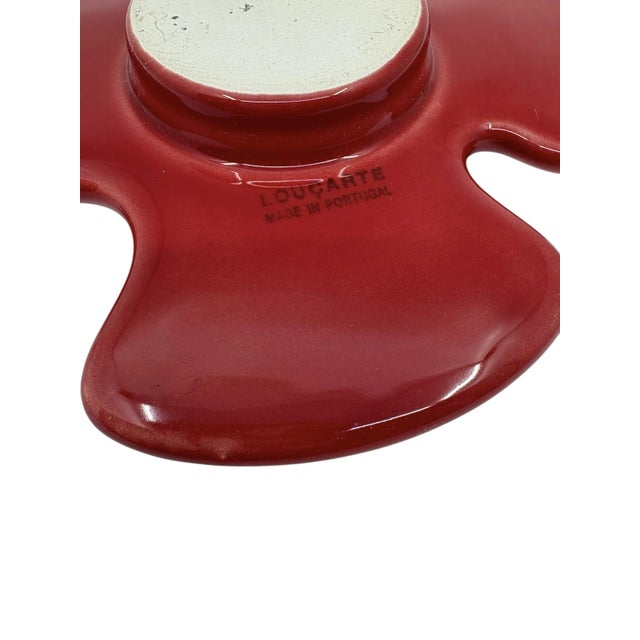Mid Century Loucarte Flower Candle Holder Made in Portugal For Sale In New York - Image 6 of 7