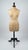 Vintage Haute Couture Tailor's Dummy with Cabaret Base from Stockman Paris, 1930s, in Very Good conditions. Designed 1920...