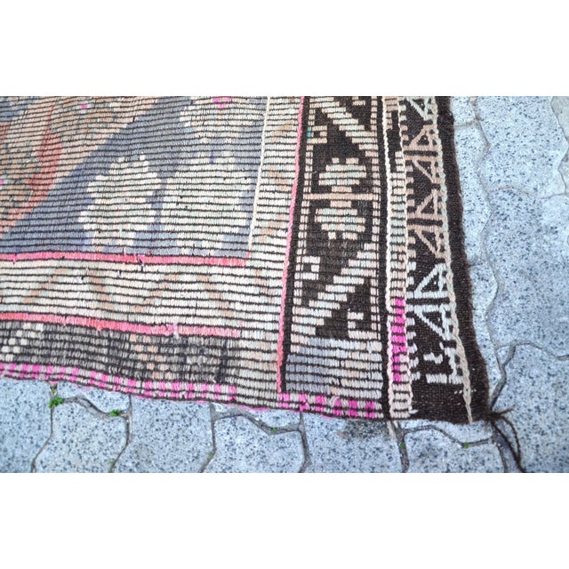 1960s Turkish Handmade Kilim Rug For Sale - Image 9 of 11