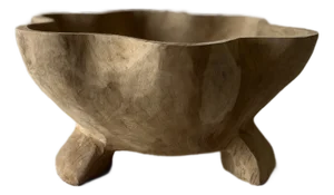 Large Wood Bowls [2 Available]