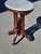 Wood 19th Century American Victorian Marble Side Table For Sale - Image 7 of 18
