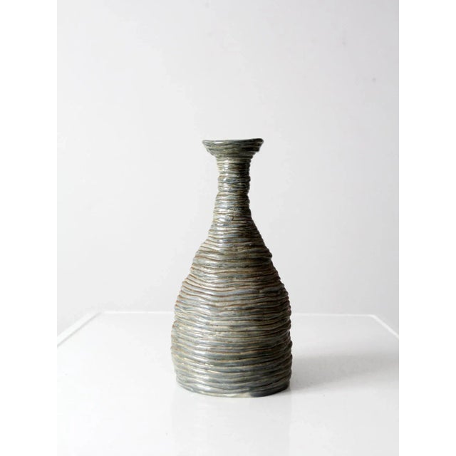 Vintage Studio Pottery Vase For Sale - Image 11 of 11