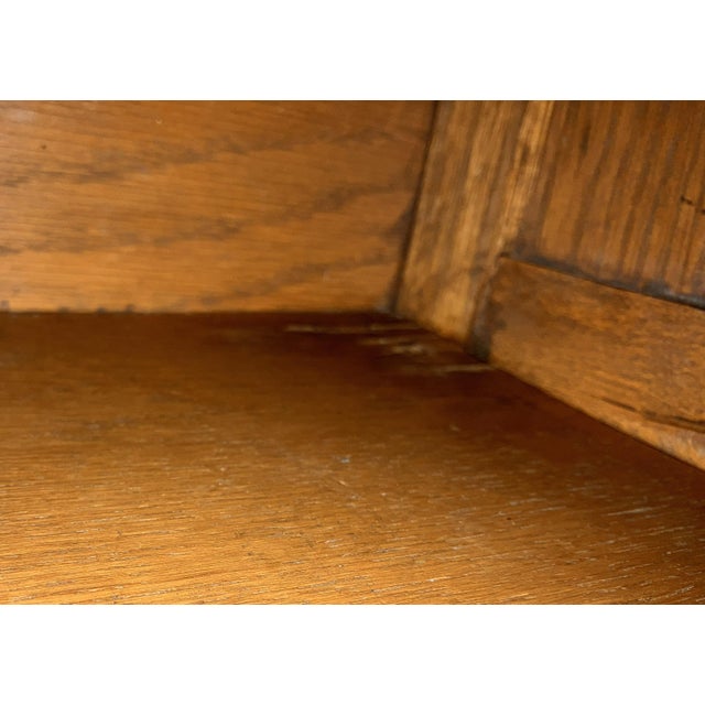 Vintage A. Brandt Ranch Oak Sideboard Hutch For Sale - Image 12 of 12