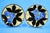 1930s Vintage Ceramic Plates by La Spiga Roma, 1930s, Set of 2 For Sale - Image 5 of 18