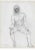 MCM seated male by Paul McCarron (1933-2018) later known as a prominent New York art dealer. This work is from the late...