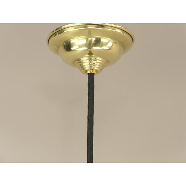 Black Mid-Century Swedish Pendant Light, 1950s For Sale - Image 8 of 10