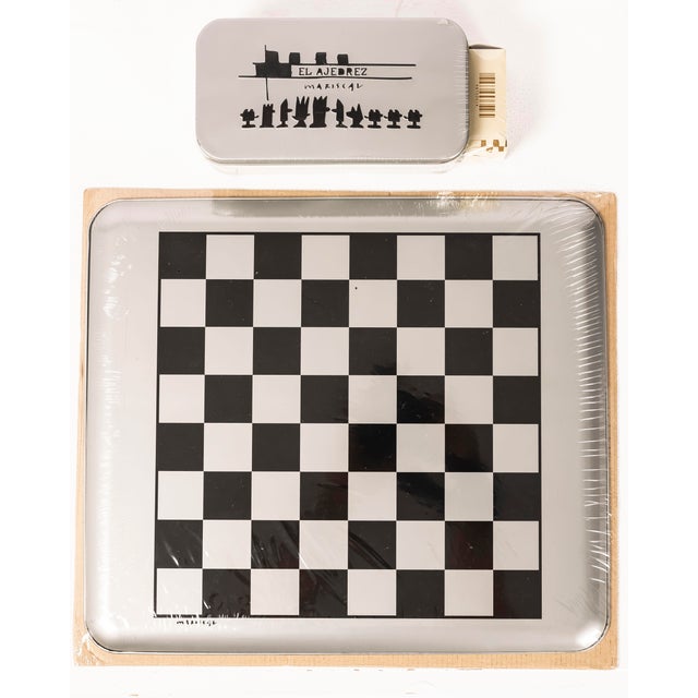 "Chess" is one of Javier Mariscal's most recognizable and representative designs, produced by Akaba in Spain around 1992....