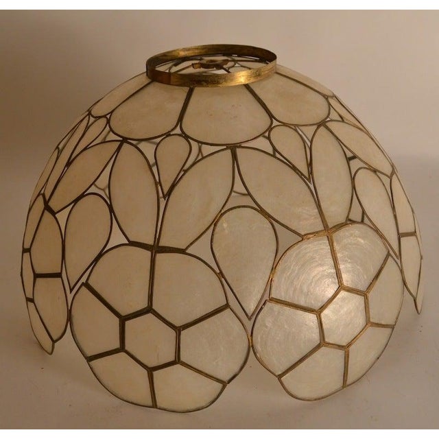 Pair Capiz Shell Lamp Shades Chairish