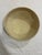 Vintage Farmhouse Stoneware Mixing Bowl With Blue Stripes For Sale - Image 4 of 10