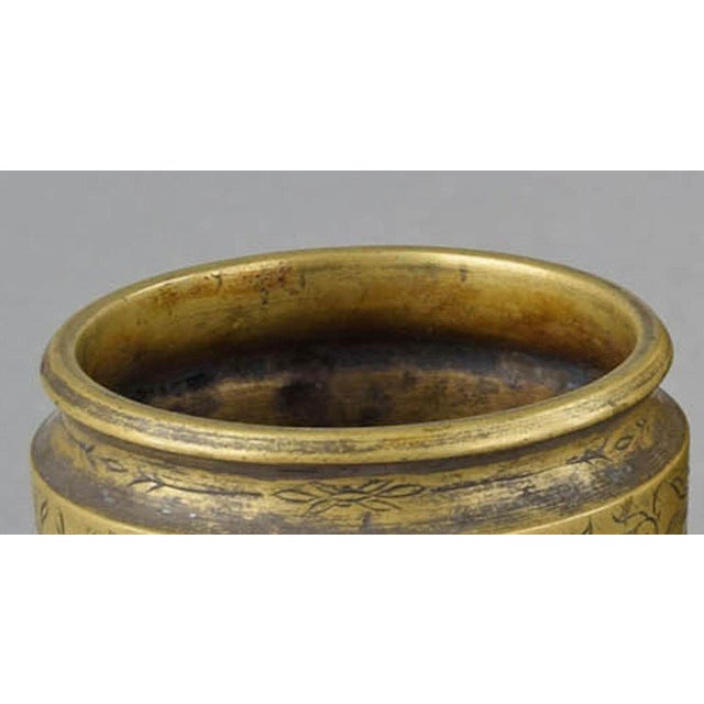 Vintage South-East Asian Brass Mug For Sale - Image 4 of 8