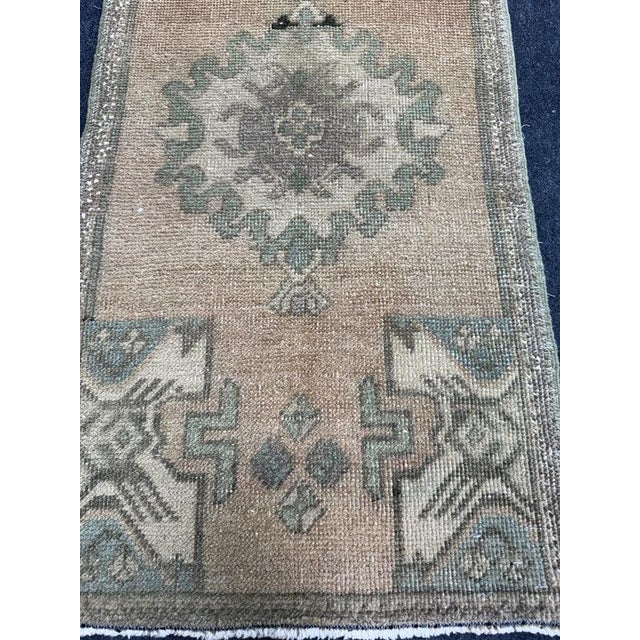 Contemporary Turkish Yastik Rug 1'8" x 3'3" For Sale - Image 3 of 5