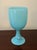 Art Deco 1930s Assorted Blue Opaline Goblets - Set of 3 For Sale - Image 3 of 7