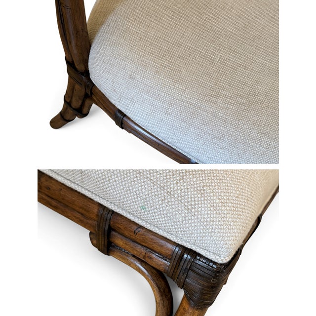 Tommy Bahama Bali Hai Cedar Key Oval Back Dining Chairs - Set of 4 For Sale - Image 17 of 18