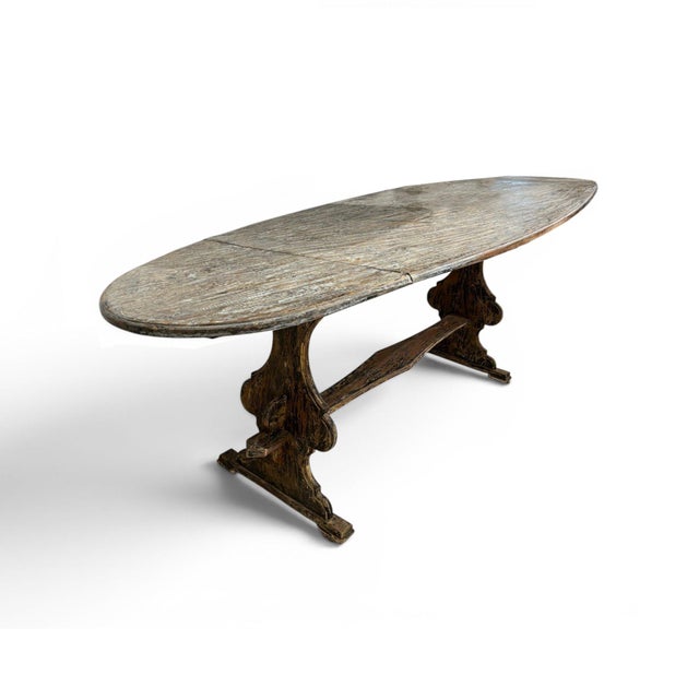 18th Century Swedish Drop Leaf Table For Sale - Image 4 of 6