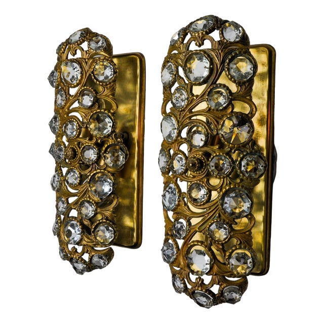 Palwa Sconces attributed to Ernest Palm, 1960s, Spain, Set of 2 For Sale