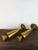Mid-Century Modern Italian Brass Candlesticks, 1950s, Set of 2 For Sale - Image 14 of 16