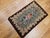 1900 - 1909 Vintage Hand-Hooked Rug, Banded Floral Pattern, Wool & Cotton, American Folk Art, 2x3 For Sale - Image 5 of 15