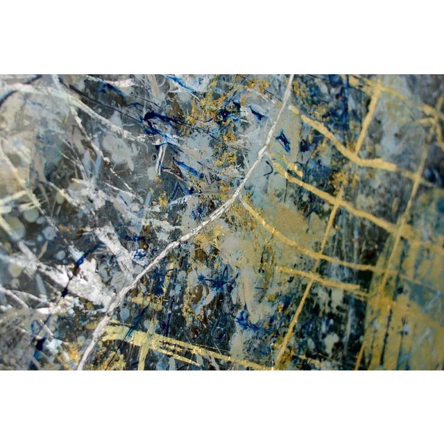 Blue Lola Vitelli, The Ecstasy of Gold, 2021, Mixed Media For Sale - Image 8 of 13