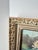 1961 Line Bloom Draper Impressionist Garden Oil Painting in Original Frame For Sale - Image 11 of 12