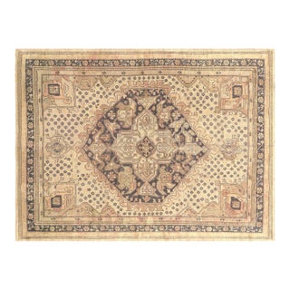 1940s Turkish Oushak Rug For Sale