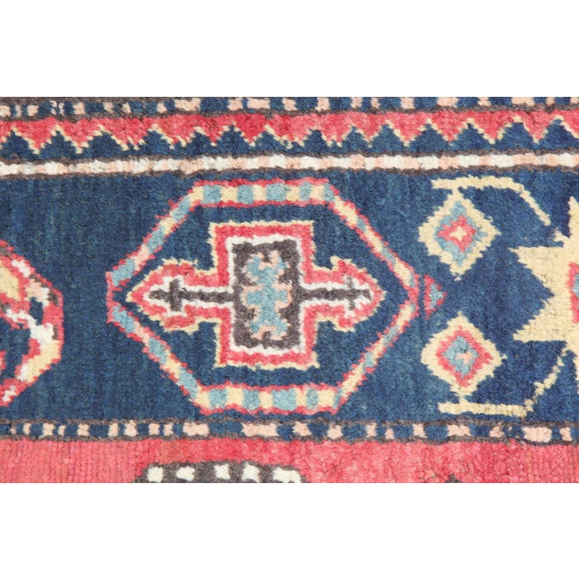 Antique Karabagh Kazak Caucasian Rug For Sale - Image 15 of 16