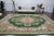 1970s Vintage Persian Handmade Wool Cotton Green Area Rug For Sale - Image 10 of 11