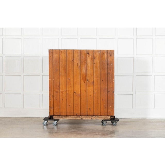 19th Century English Pine Locker Cabinet, 1890s For Sale - Image 14 of 15