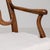 19th Century France Baroque Brown Wood Lounge Chair For Sale - Image 10 of 11