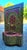 Moroccan Moroccan Olive Green & Burgundy Mosaic Tile Fountain / Rafraf Style For Sale - Image 3 of 9