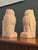 Art Deco Art Deco Heavy Cast Sandstone Owl Bookends - A Pair For Sale - Image 3 of 11