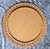Vintage Wall Mirror with a Woven Willow Frame, 1970s For Sale - Image 3 of 4