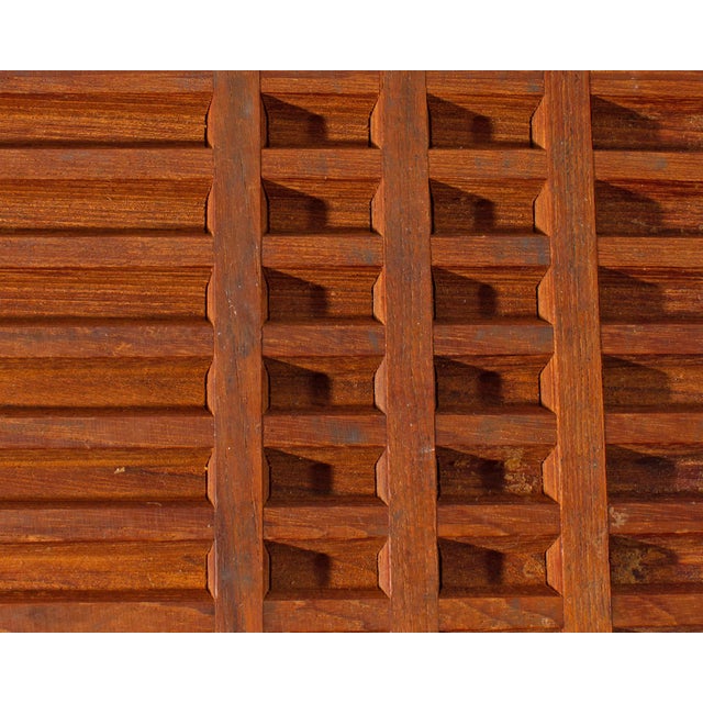 Wood Jens Quistgaard Dansk Teak Lattice Trivet For Sale - Image 7 of 8