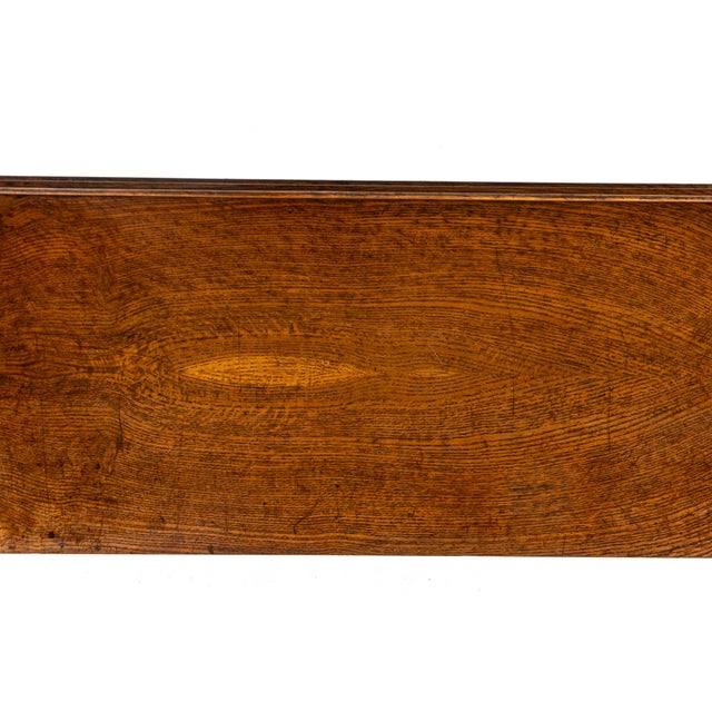 19th Century English Regency Oak Dumb Waiter For Sale - Image 3 of 11