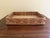 Pyrex Vintage Woven Oak Pyrex Casserole Serving Basket With Leather Handles For Sale - Image 4 of 13