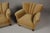 Metal Set of Art Deco Velvet Armchairs, Germany, 1940s For Sale - Image 7 of 15