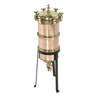 Copper and Brass Syrup or Infusion Filter For Sale