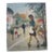 1950's French Painting Champs Elysees, M. Abrect For Sale