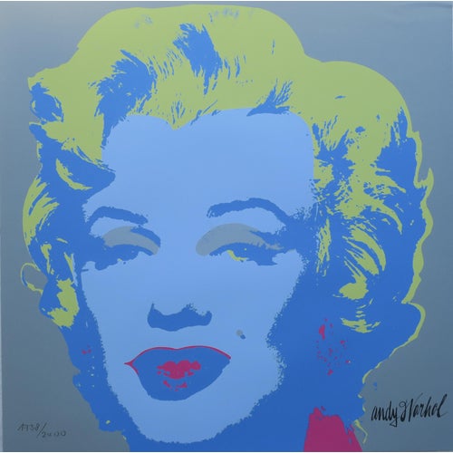 1986 Carnegie Museum of Art Andy Warhol Marilyn Monroe Lithograph For Sale