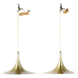 Vintage Witch Had Lamps in the style of Fog & Morup, 1960s, Set of 2 For Sale