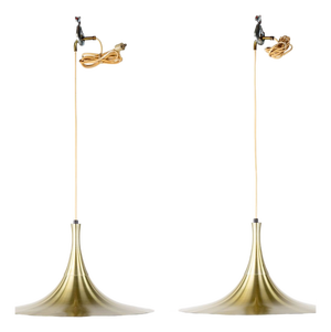 Vintage Witch Had Lamps in the style of Fog & Morup, 1960s, Set of 2