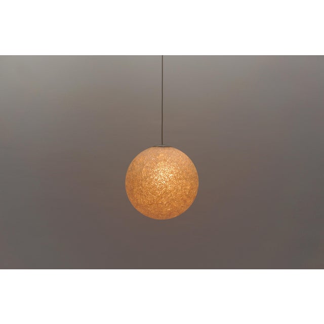 1960s Large Mid-Century Modern Moon Ball Lamp, 1960s For Sale - Image 5 of 10