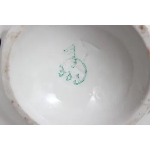 Orange National Son with National Daughter Porcelain Figure For Sale - Image 8 of 9