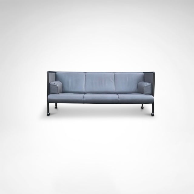 Postmodern Danube 850 3-Seater Sofa by Ettore Sottsass for Cassina, 1992 For Sale - Image 10 of 10