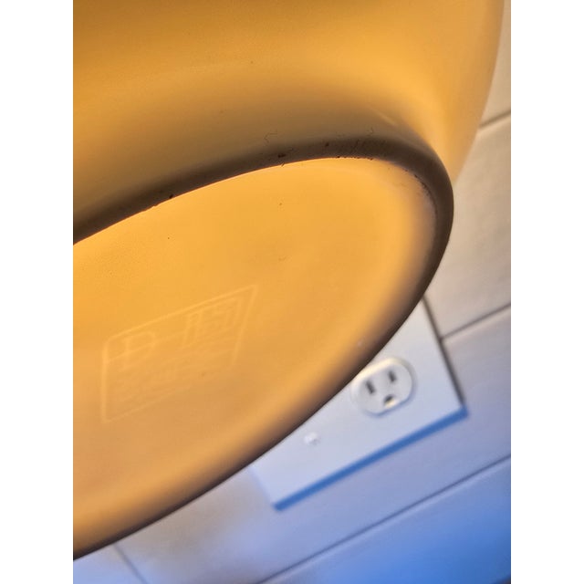 Vintage Chinese Blanc De Chine–Style Lotus Porcelain Bowl With Hallmark For Sale - Image 10 of 10