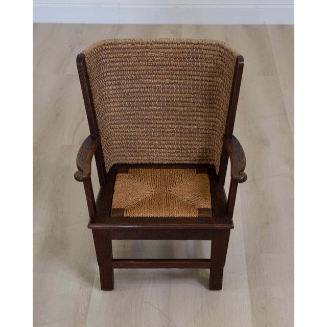 Wood Scottish 19th Century Child's Orkney Chair For Sale - Image 7 of 7