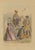 After Henri Félix Emmanuel Philippoteaux, Persian, Kurdish & Circassian Costumes, 1860 For Sale